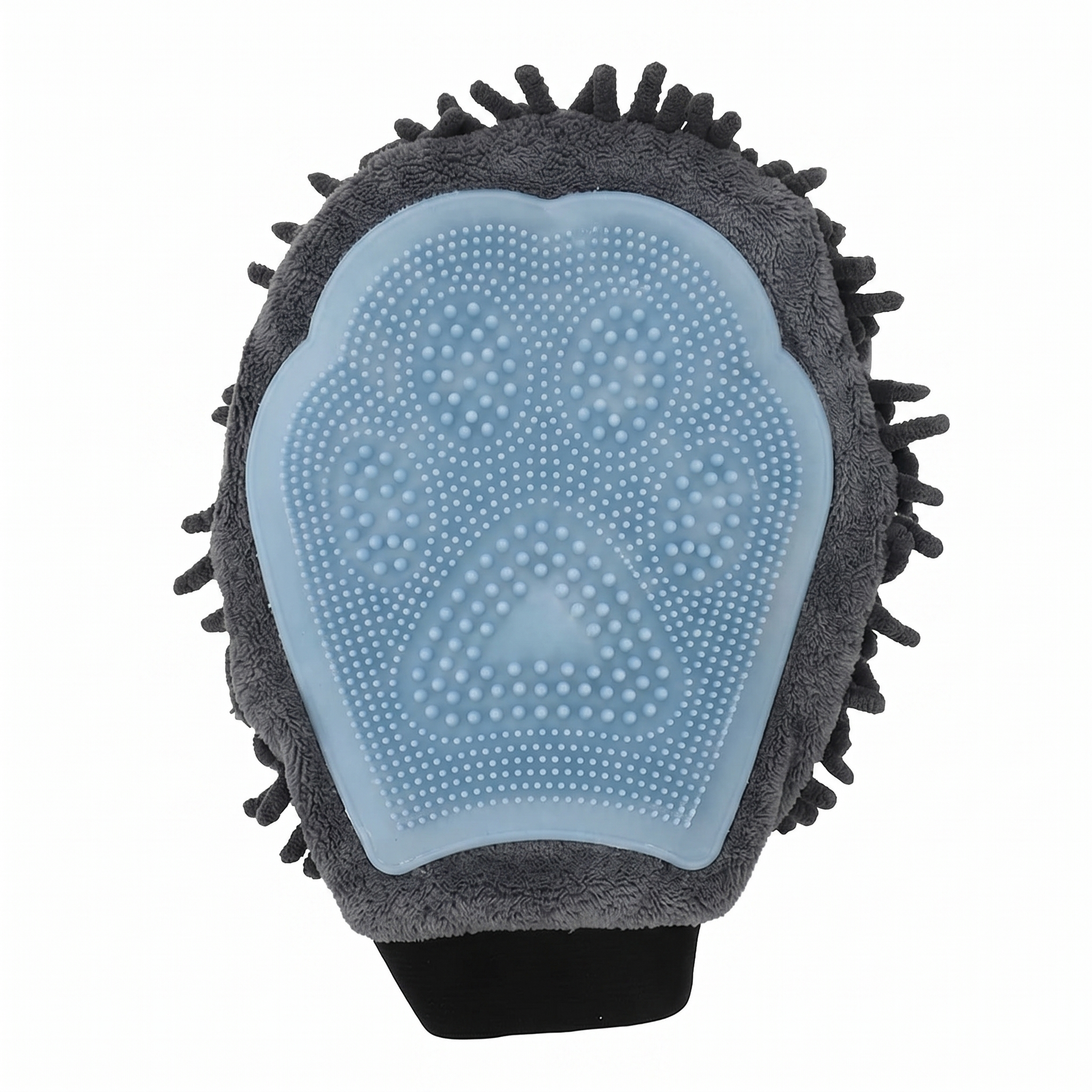 2 in 1 Pet Grooming Bath Glove with Soft Brush