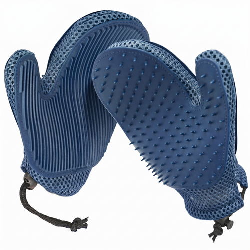 2 in 1 Pet Grooming Glove and Hair Remover Mitt