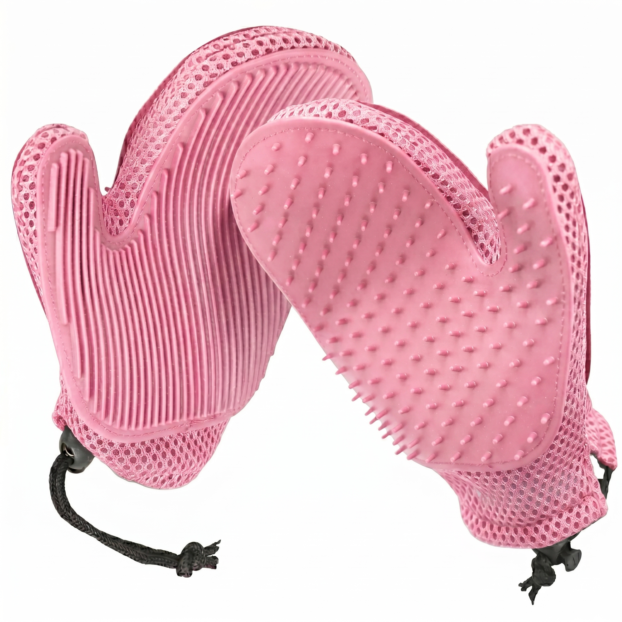 2 in 1 Pet Grooming Glove and Hair Remover Mitt
