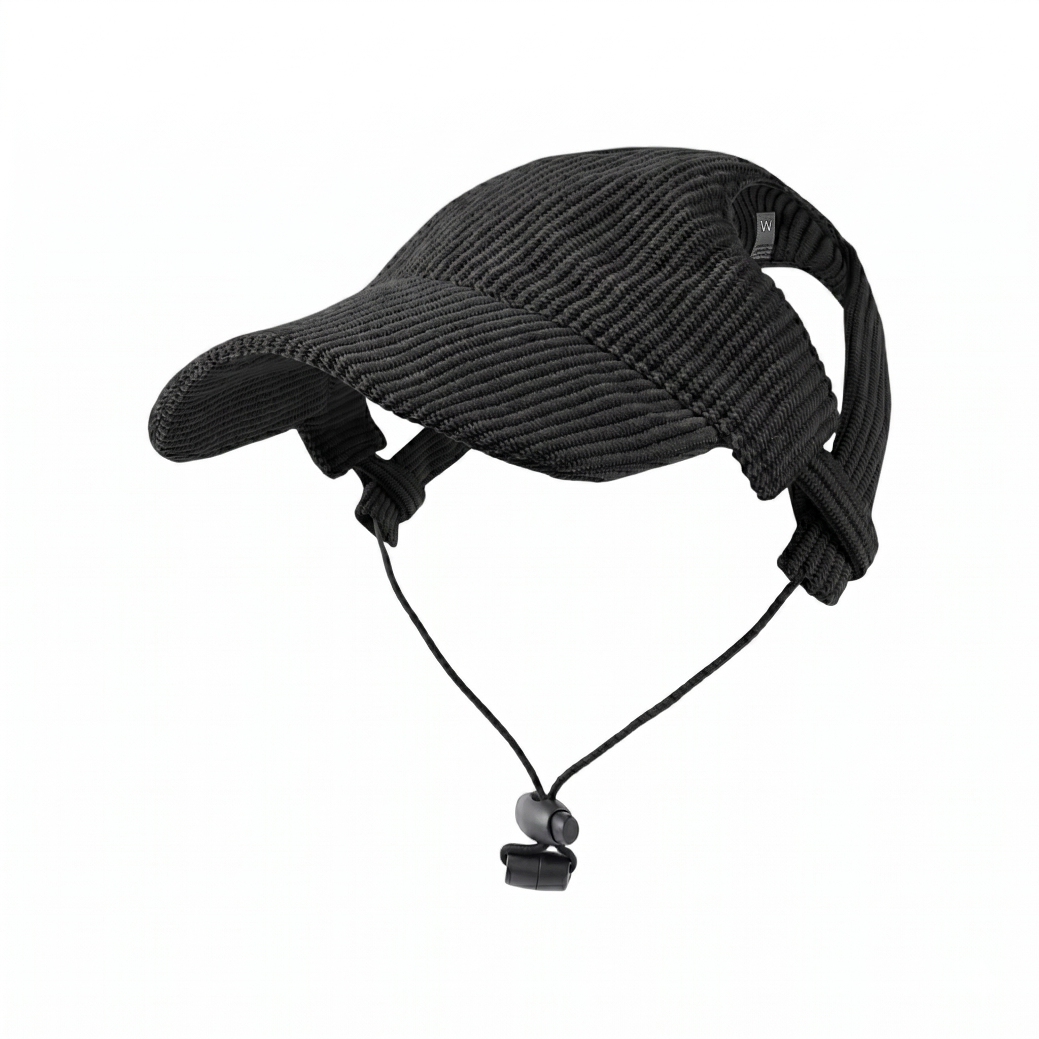 Corduroy Pet Baseball Cap with Ear Holes for Sun Protection