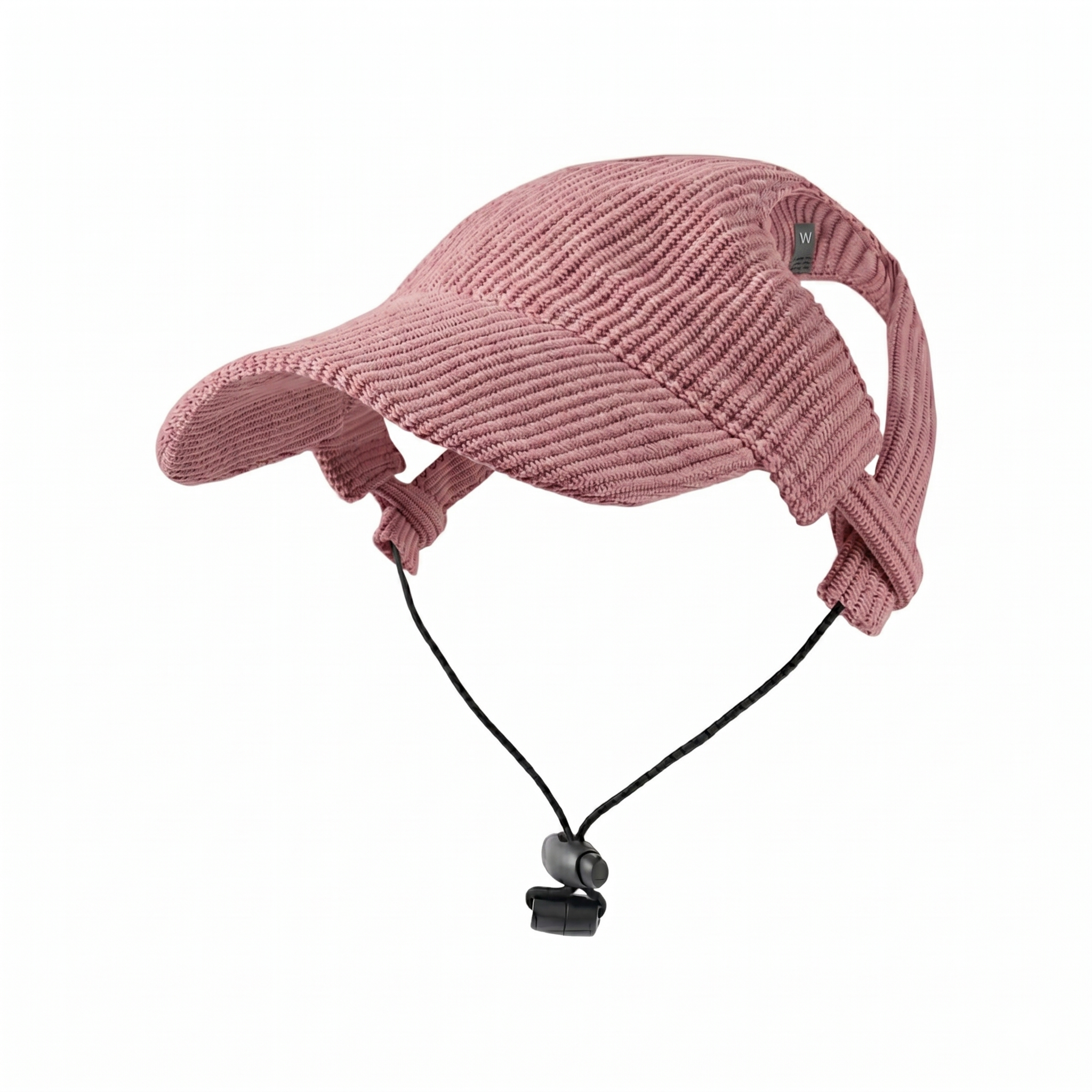 Corduroy Pet Baseball Cap with Ear Holes for Sun Protection
