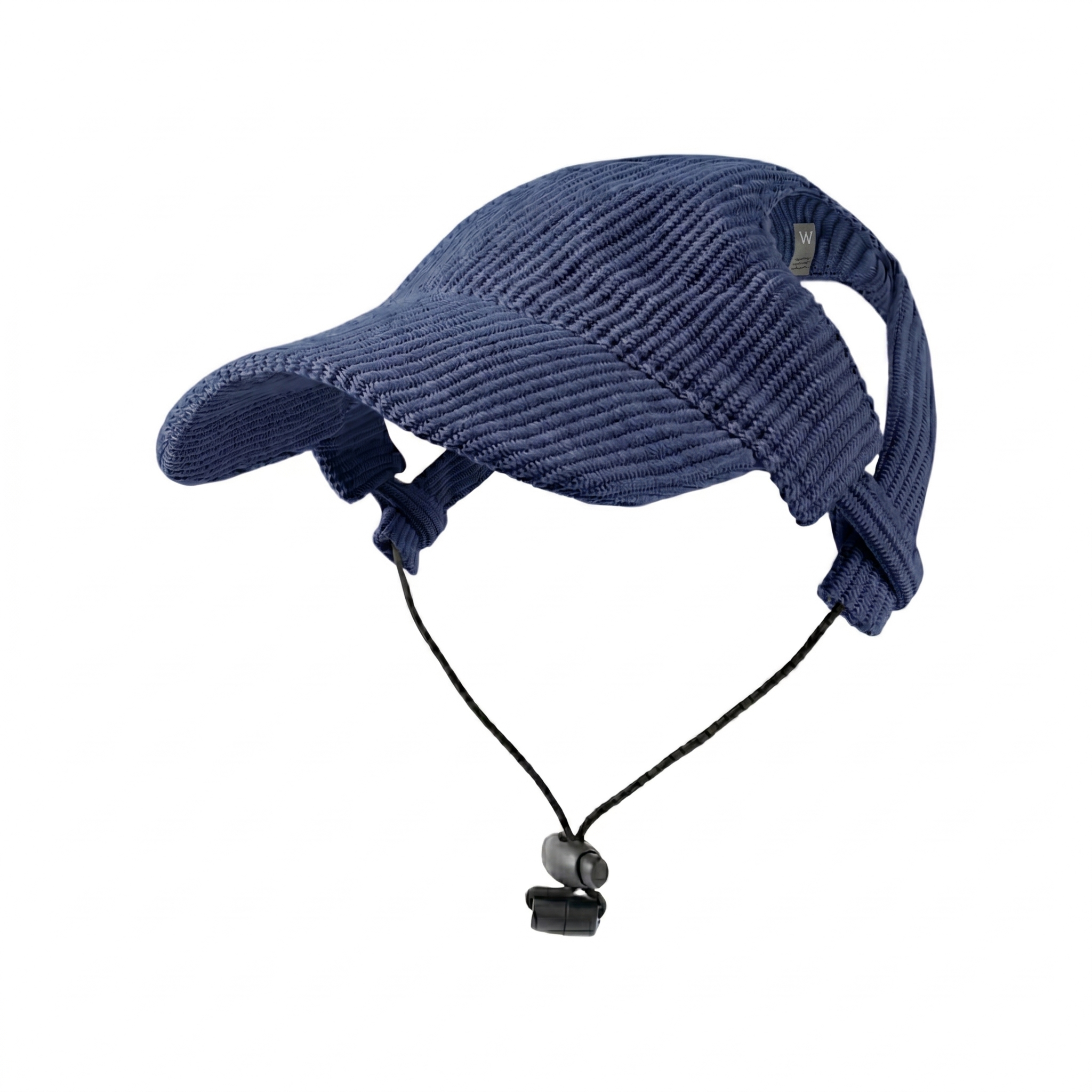 Corduroy Pet Baseball Cap with Ear Holes for Sun Protection