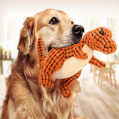 Dinosaur Dog Chew Toy Plush