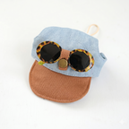Pet Sun Hat And Sunglasses Set For Dogs And Cats