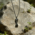 Pet Paw Print Cremation Urn Necklace Keepsake Pendant