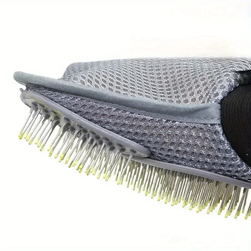 Pet Grooming Deshedding Glove – Gentle Hair Removal