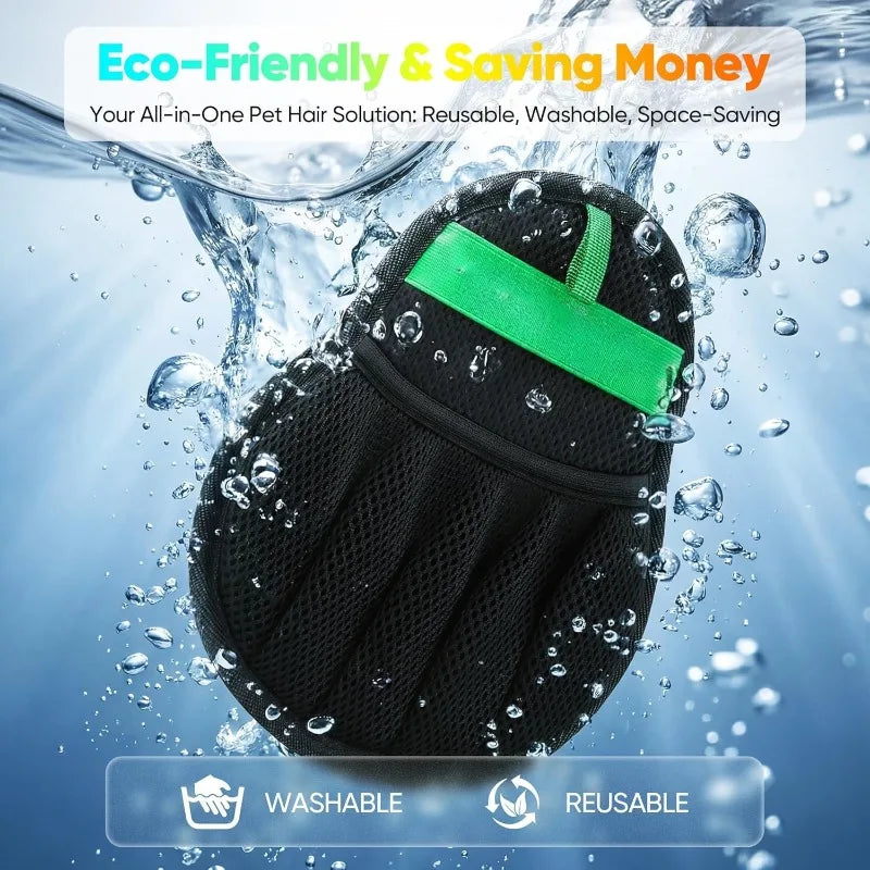 Pet Grooming Five-Finger Deshedding Glove