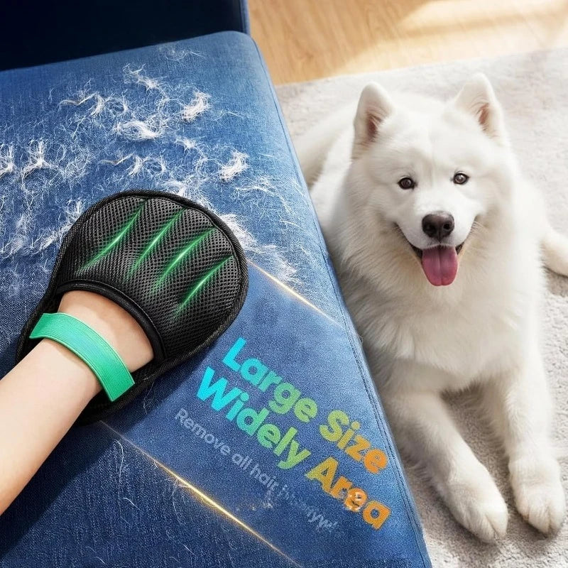 Pet Grooming Five-Finger Deshedding Glove